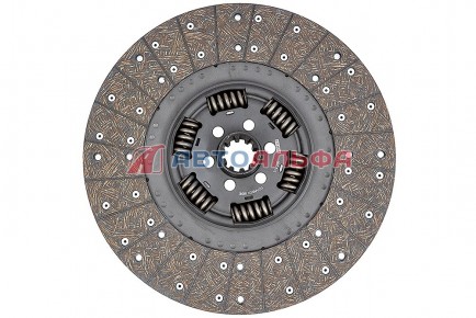 207.112 Диск сцепления ведомый КАМАЗ дв. Cummins 6ISBe185, 210 MF-395 1878004094 (аналог SACHS) - STENERS - 434х290